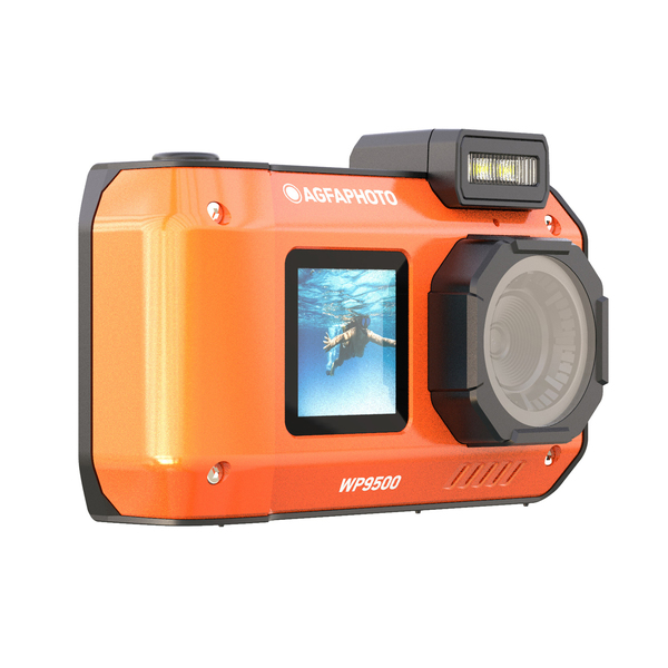 AGFAPHOTO 防水デジタルカメラ WP9500OR 1300万画素 7m防水 デジタルズーム4.4倍
