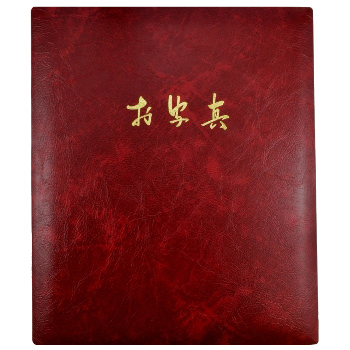 写真台紙 OLV-121(Vカット)(二ッ折) 1面 立大キャビネ(2L)