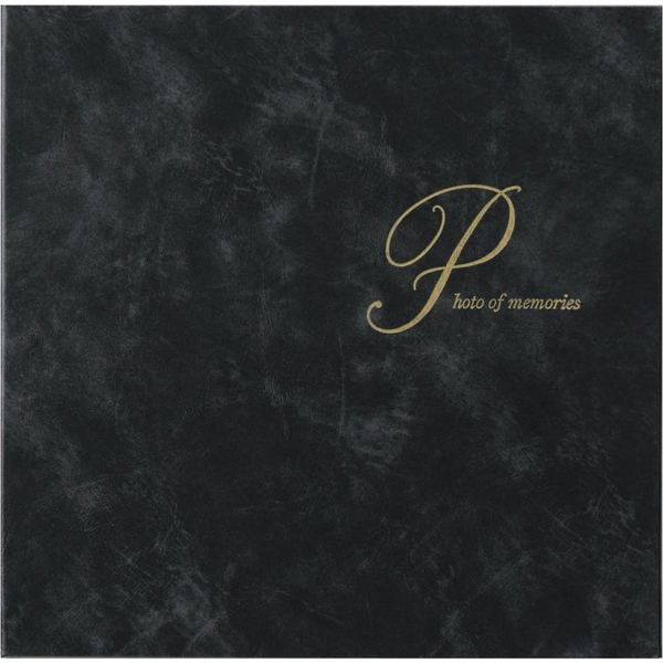 写真台紙 フォトオブメモリー POM-1 表紙のみ グレー 2面