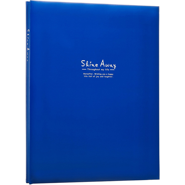 写真用アルバム キングA4フリーアルバム ブルー