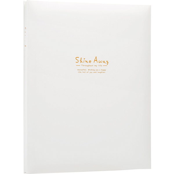 写真用アルバム キングA4フリーアルバム ホワイト