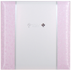 写真台紙 ブロッサム BL6-P 表紙のみ ピンク 3面