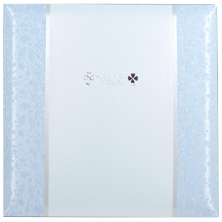 写真台紙 ブロッサム BL6-BU 表紙のみ ブルー 3面