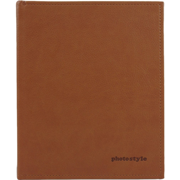 KING 写真用アルバム レザーポケットアルバム L 100 ブラウン