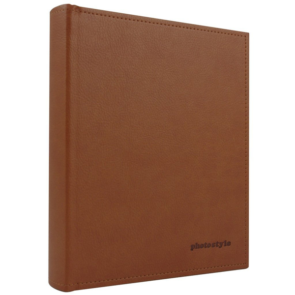 KING 写真用アルバム レザーポケットアルバム L 100 ブラウン