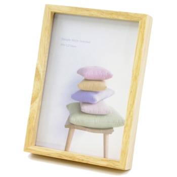 KING フォトフレーム 木製額 JK101 L判 ナチュラル