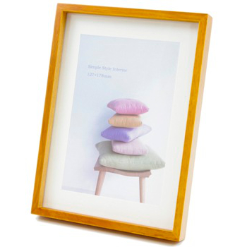 KING フォトフレーム 木製額 JK101 2L ブラウン