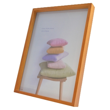 KING フォトフレーム 木製額 JK101 A5 ブラウン