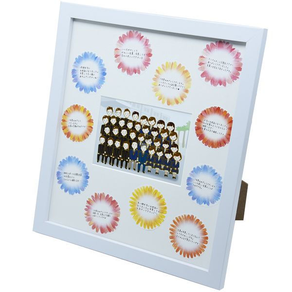 KING 写真も飾れる色紙額 SKS-242 ホワイト