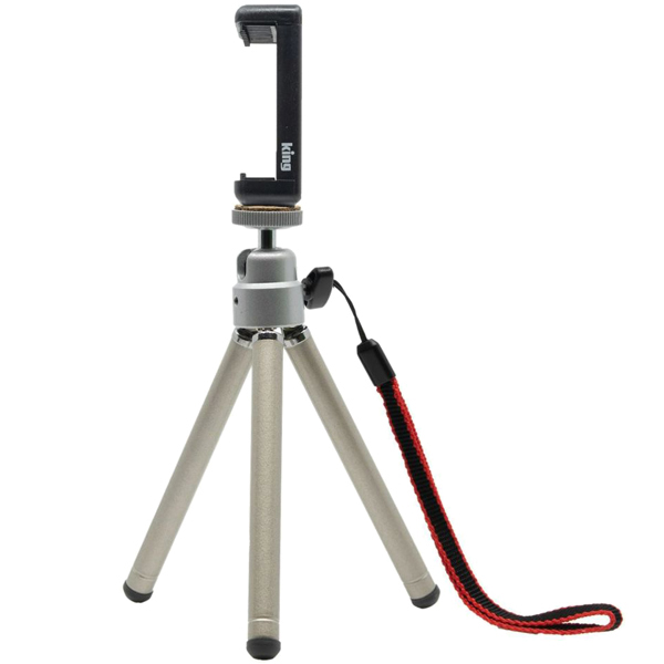 KING 超小型リーチ3段三脚 KRT3-SV シルバー
