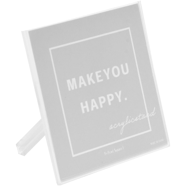KING フォトフレーム アクリルスタンド スクエア 9×9