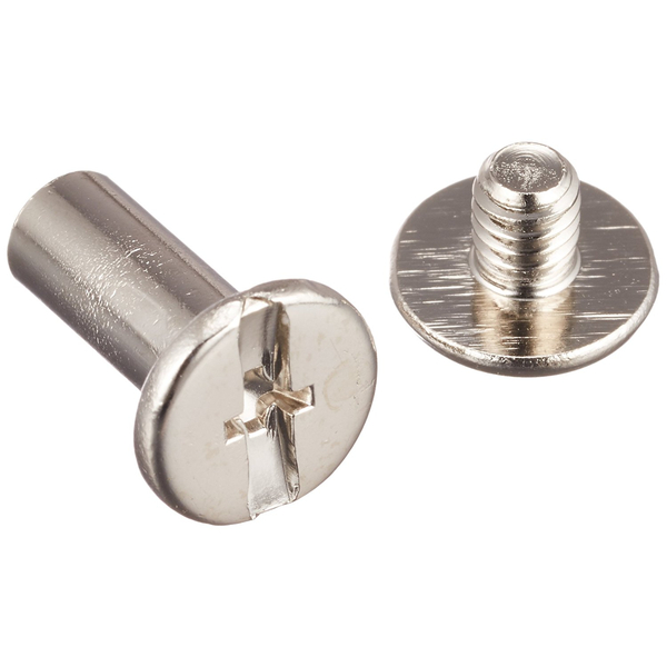 フリーアルバムF-10B/NF-15L用本体ビス12ミリセット(4組)