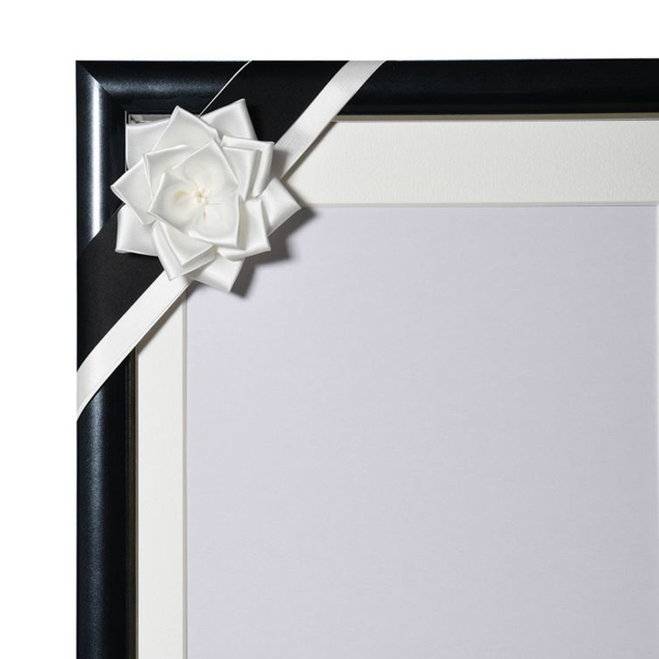 FUJICOLOR 肖像額縁 リボン ブラック