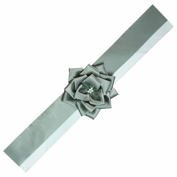 FUJICOLOR 肖像額縁 リボン グレー