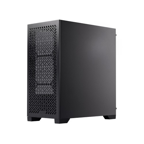 Elite 302 Lite/MicroATXケース/ブラック/大型吸気グリルを備えたマグネット式フロントパネル/360mmラジエーター対応/最大365mmのGPU対応/USB Type-Cポート搭載