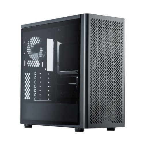 Elite 502 Lite/ミドルタワーケース/ブラック/メッシュフロントパネル/背面コネクタMB対応/420mmラジエーター対応/最大410mmサイズのGPU対応/USB Type-Cポート搭載