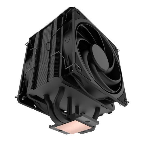 V4 Alpha 3DHP Black/空冷CPUクーラー/3DHPテクノロジー/デュアルファン搭載/Intel LGA1851/1700/1200/1151/1150/1155/1156/AMD AM5/AM4対応