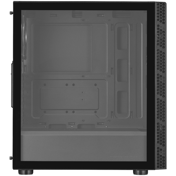 5.25インチ オープンベイ搭載シンプルミドルタワーケース/MasterBox MB600L V2
