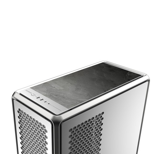 MasterFrame Case Panel stone silver/「MasterFrame 600/500 Mesh」対応の交換用ストーンパネル/トップおよびフロントマウント対応(500 Meshはフロントのみ)/シルバー