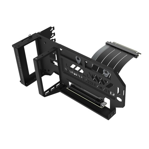 Vertical VGA Card Holder Kit Gen5 Black/GPU垂直マウントキット/PCIe 5.0ライザーケーブル付属/最大3スロット幅のGPUに対応/フルモジュラーデザイン