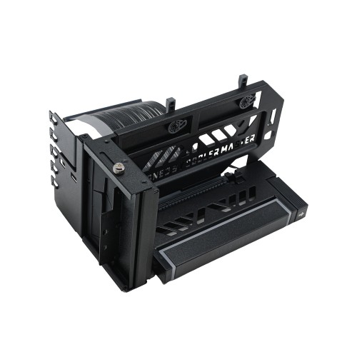 Universal vertical GPU holder kit ARGB/ARGB搭載GPU縦挿しホルダー/PCIe 4.0 x16対応ライザーケーブル付属/クイックリリースシステム/厚さ最大3スロットまでのGPUに対応