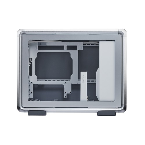 MasterFrame 400 Mesh Silver/MicroATXケース/シルバー/モジュラー式内部設計「FreeForm 2.0」/フルメッシュフロントパネル/シグネチャーエクソスケルトン構造