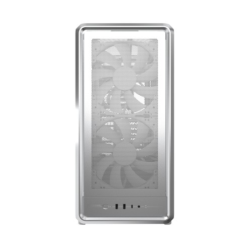 MasterFrame 500 Mesh Silver/ATXケース/シルバー/モジュラー式内部設計/フロント200mmファン2基標準搭載/360mmラジエーター対応/大型GPU対応/E-ATXマザーボード対応