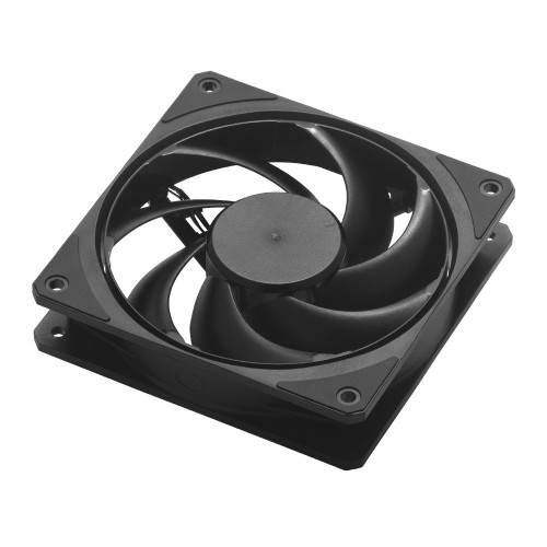 Mobius 120 Black Edition/120mmケースファン/ブラックアウトデザイン/リングブレード設計/ループダイナミックベアリング