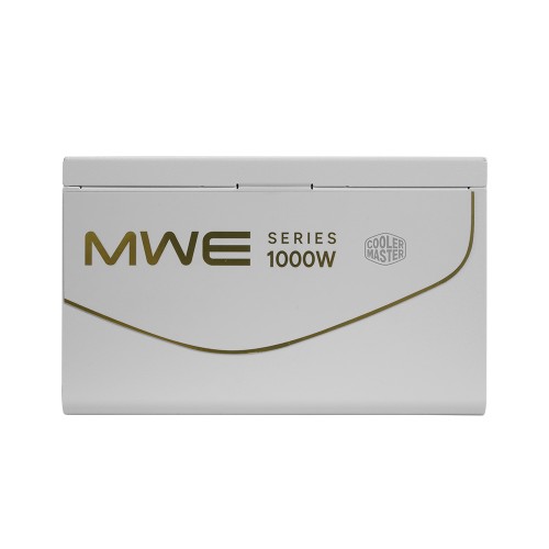 MWE Gold V4 1000 FM WH W/JP cord/フルモジュラー1000W電源ユニット/ATX 3.1・PCIe 5.1準拠/80PLUS GOLD/GPU保護機能搭載/デュアルカラー12V-2x6コネクタ/ホワイト