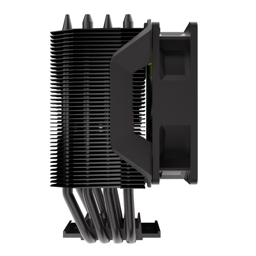 Hyper 411 Nano ARGB/小型空冷CPUクーラー/オールブラック/ARGBファン/ダイレクトコンタクトテクノロジー/Intel LGA1851/1700/1200/1156/1155/1151/1150/AMD AM5/AM4対応