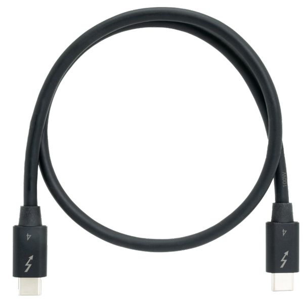 Thunderbolt 4 パッシブケーブル 0.5m (CAB-TBT4-0M5)