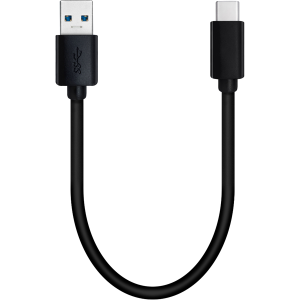 USB 3.0 5G Type-A to Type-C ケーブル 0.2m