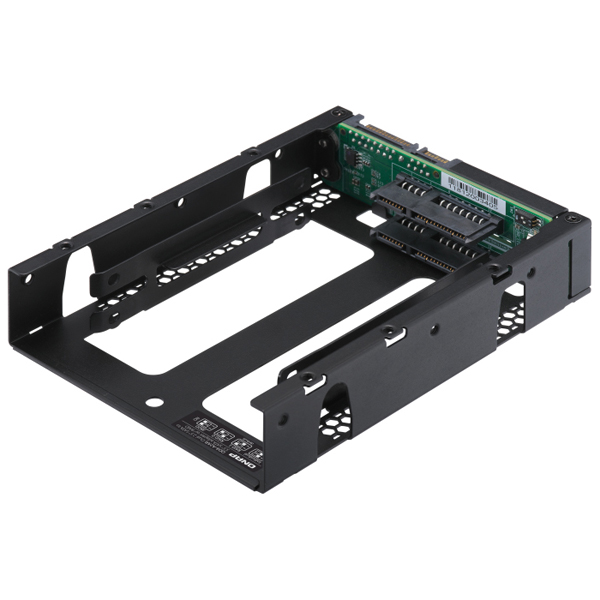 2 x 2.5インチ SATA - 3.5インチ SATAアダプター (組込)