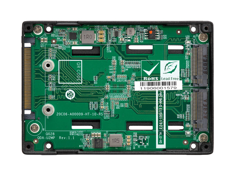2 x M.2 NVMe - U.2 NVMeアダプター (単体)