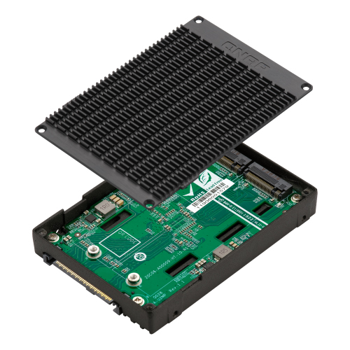 2 x M.2 NVMe - U.2 NVMeアダプター (単体)