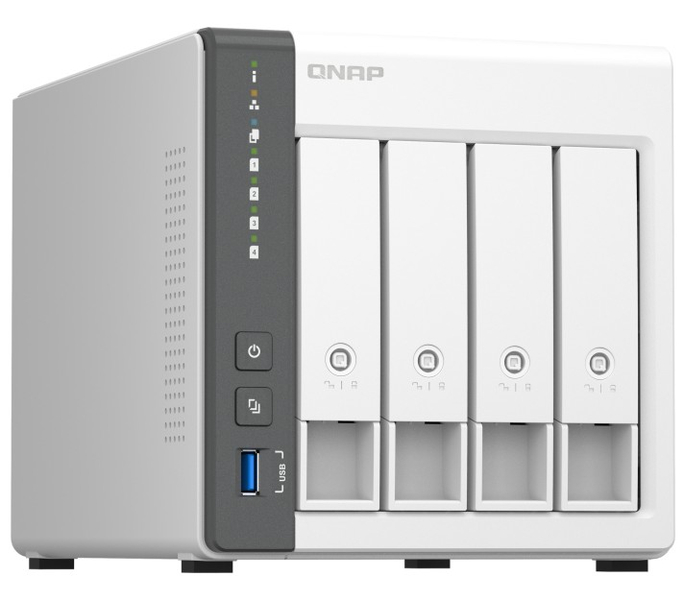 QNAP NAS/TS-433 ミドル 8TB (2TB x 4) Dモデル