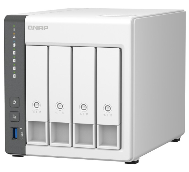 QNAP NAS/TS-433 ミドル 8TB (2TB x 4) Dモデル