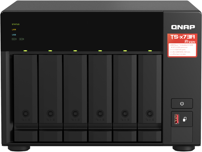 TS-673A ニアライン 84TB (14TB x 6)