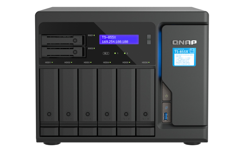 TS-855X ニアライン 132TB (22TB x 6)
