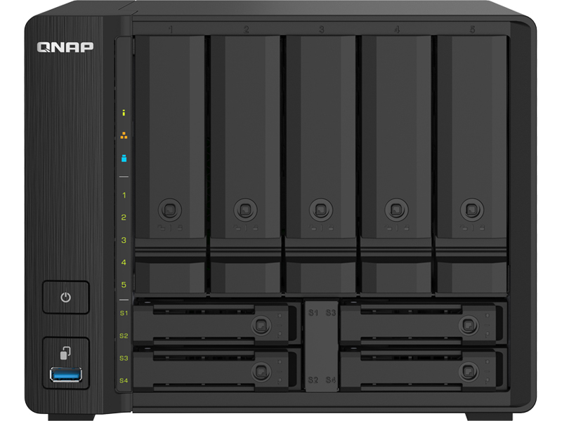TS-932PX ミドル 50TB MD SSD 4TB (10TB x 5、1TB x 4)