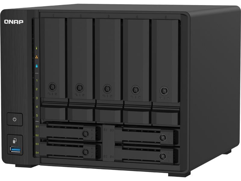 TS-932PX ミドル 50TB MD SSD 4TB (10TB x 5、1TB x 4)
