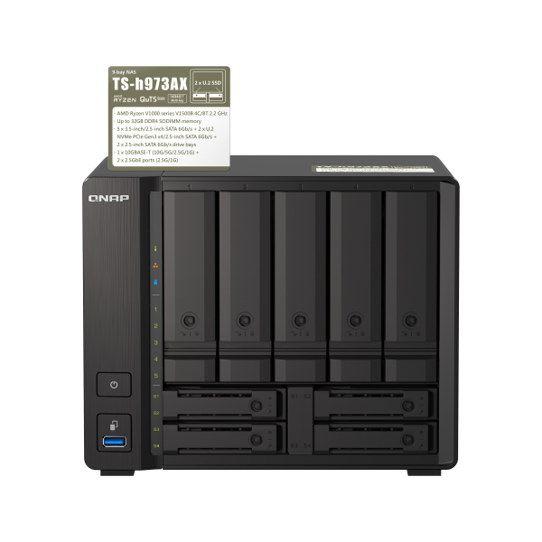 TS-h973AX ミドル 60TB (12TB x 5)