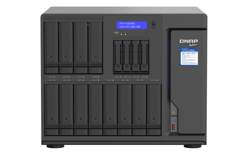 TVS-h1688X ニアライン 264TB (22TB x 12)