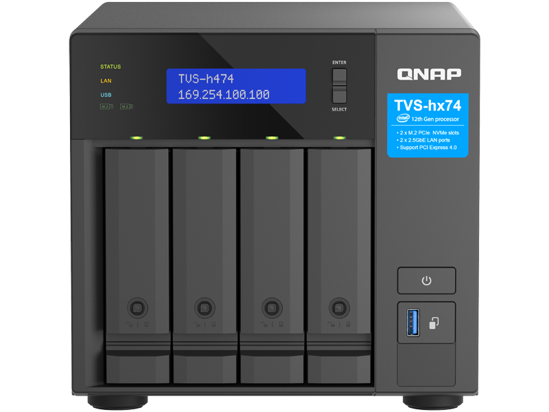 TVS-h474 16TB ミドル (4TB x 4)
