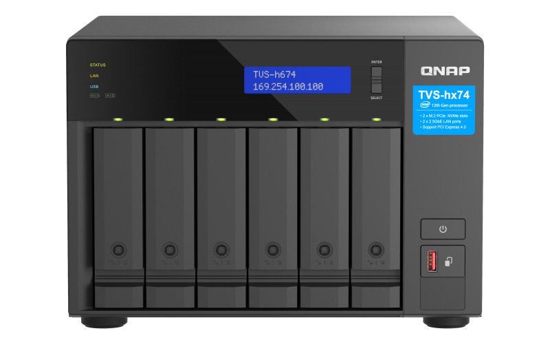 TVS-h674 132TB ニアライン (22TB x 6)