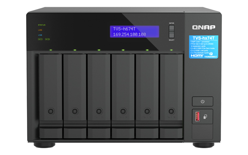 TVS-h674T-i5 132TB ニアライン (22TB x 6)