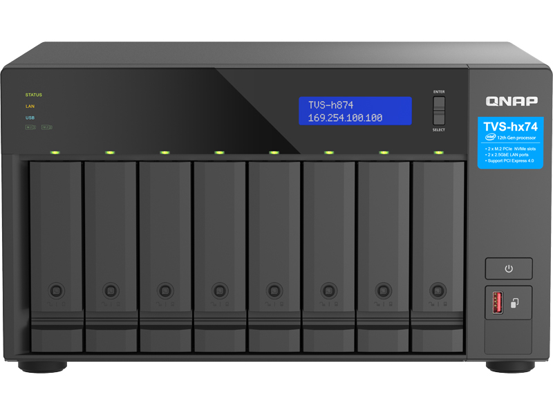 TVS-h874X-i9 80TB ミドル (10TB x 8)