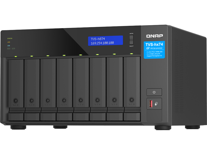 TVS-h874X-i9 32TB ミドル (4TB x 8)