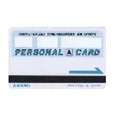パーソナルAカード 書込み無し