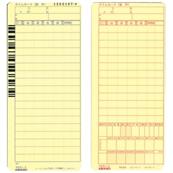 タイムカード TAカード